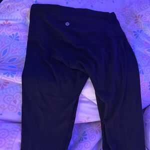 BLACK LULULEMON ALIGN LEGGINGS FULL LENGTH